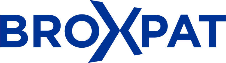 Logo broXpat bleu